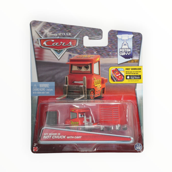 Disney Pixar Cars My Name is Not Chuck with Cart - Mainline (2015)