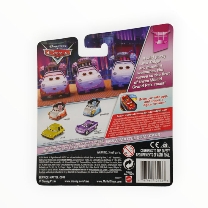Disney Pixar Cars Miles Axlerod with Microphone - Mainline (2015)