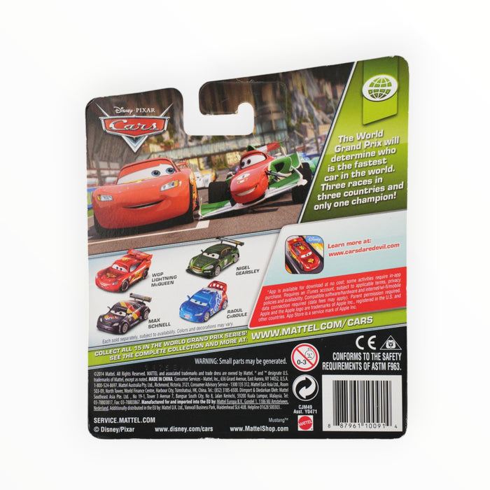 Disney Pixar Cars Brent Mustangburger with Headset - Mainline (2015)