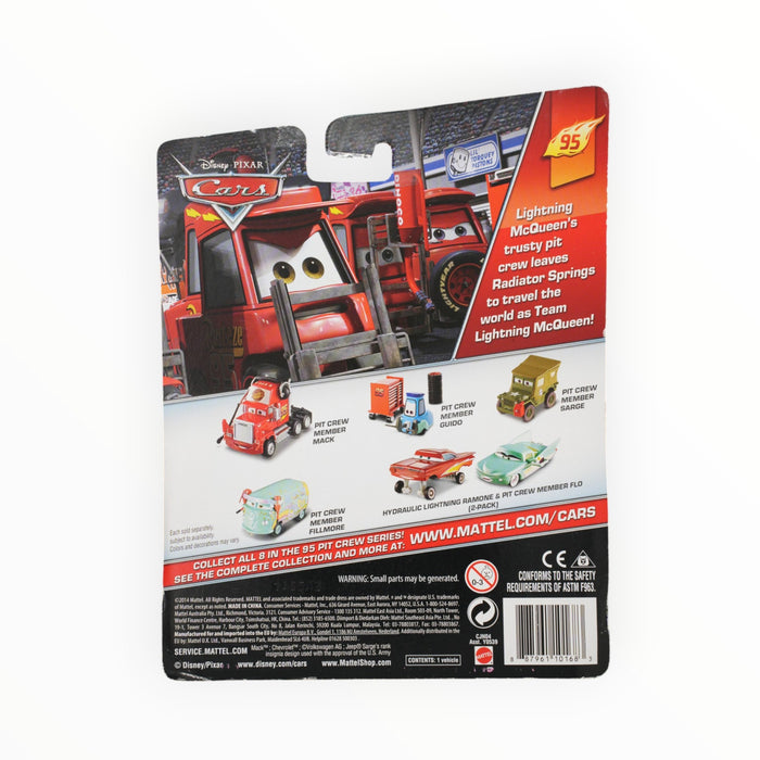 Disney Pixar Cars Pit Crew Member Mack (Deluxe) Mainline (2015)