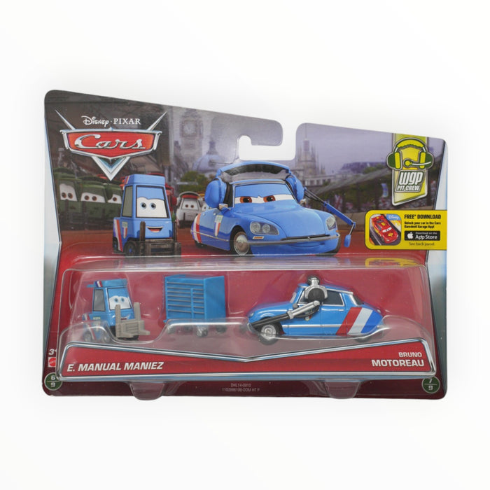 Disney Pixar Cars E. Manual Maniez / Bruno Motoreau - Mainline: 2-Packs (2016)