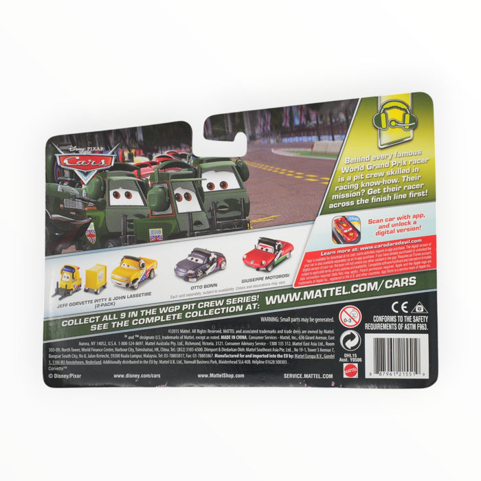 Disney Pixar Cars Jeff Gorvette Pitty / John Lassetire - Mainline: 2-Packs (2016)