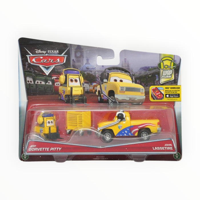 Disney Pixar Cars Jeff Gorvette Pitty / John Lassetire - Mainline: 2-Packs (2016)