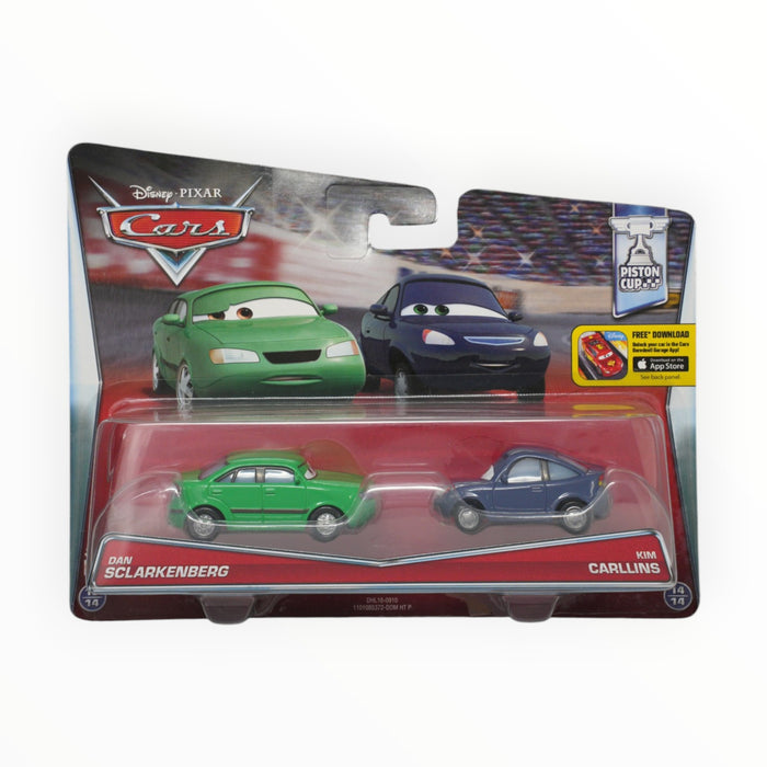 Disney Pixar Cars Dan Sclarkenberg / Kim Carllins - Mainline: 2-Packs (2016)