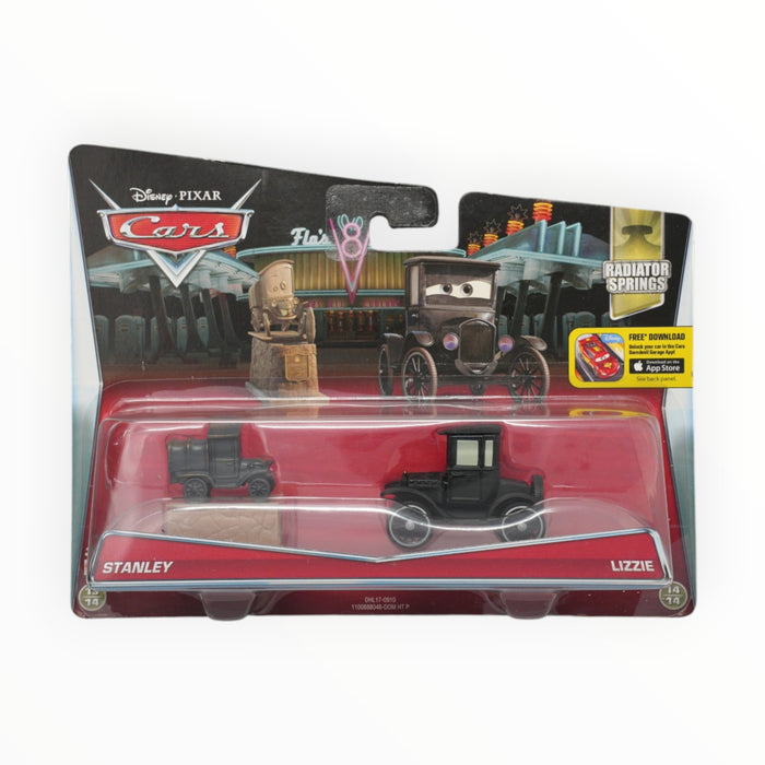 Disney Pixar Cars Stanley / Lizzie - Mainline: 2-Packs (2016)