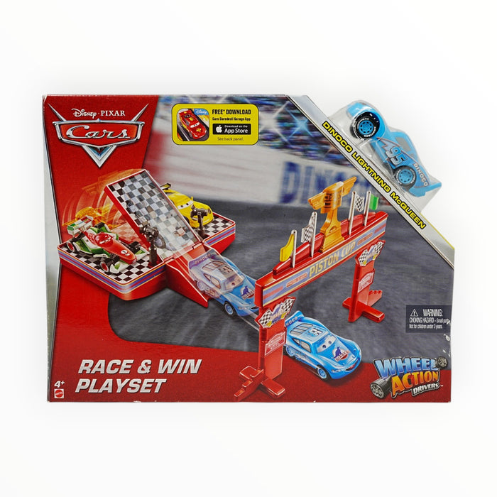 Disney Pixar Cars Race & Win Playset - Wheel Action Drivers (2016)