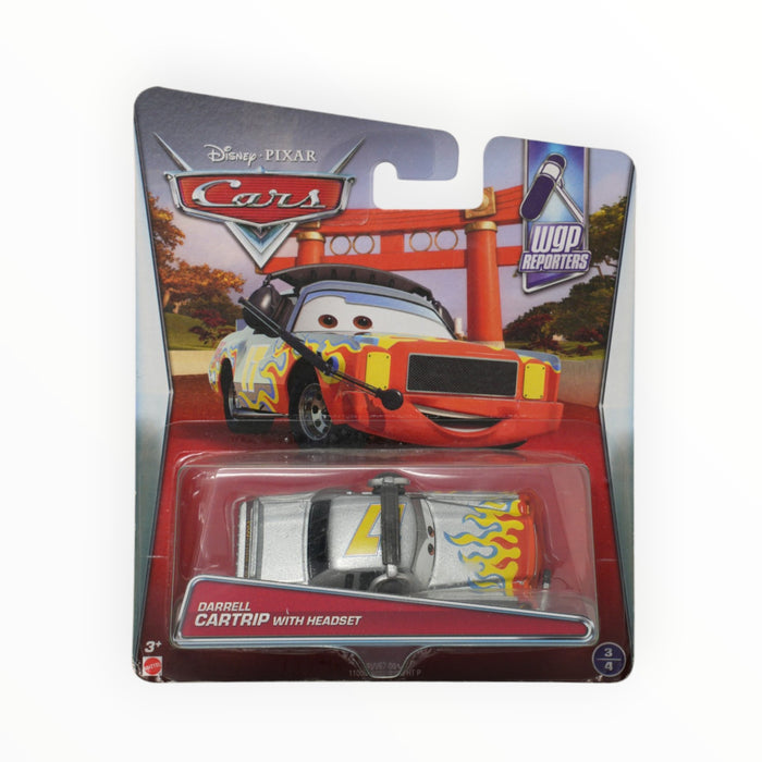 Disney Pixar Cars Darrell Cartrip with Headset - Mainline (2017)