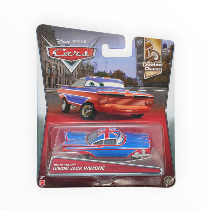 Disney Pixar Cars Body Shop Union Jack Ramone - Mainline (2017)