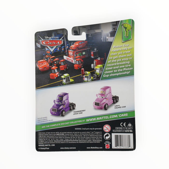 Disney Pixar Cars Transberry Juice Cab (Deluxe) Mainline (2017)