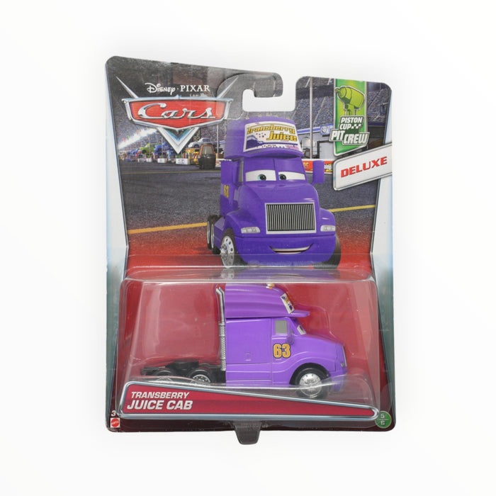 Disney Pixar Cars Transberry Juice Cab (Deluxe) Mainline (2017)