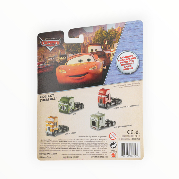 Disney Pixar Cars Chet Boxkaar (Deluxe) Radiator Springs Classic (2017)