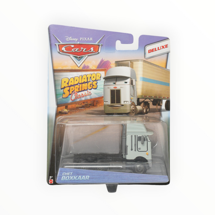 Disney Pixar Cars Chet Boxkaar (Deluxe) Radiator Springs Classic (2017)