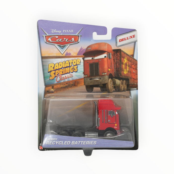 Disney Pixar Cars Jerry Recycled Batteries (Deluxe) Radiator Springs Classic (2017)