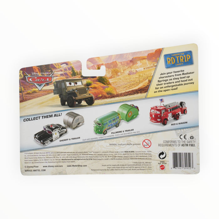 Disney Pixar Cars Sarge & Trailer - RDTR1P (2016)