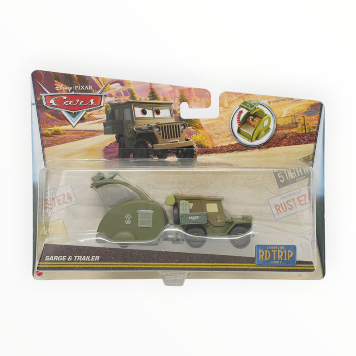 Disney Pixar Cars Sarge & Trailer - RDTR1P (2016)