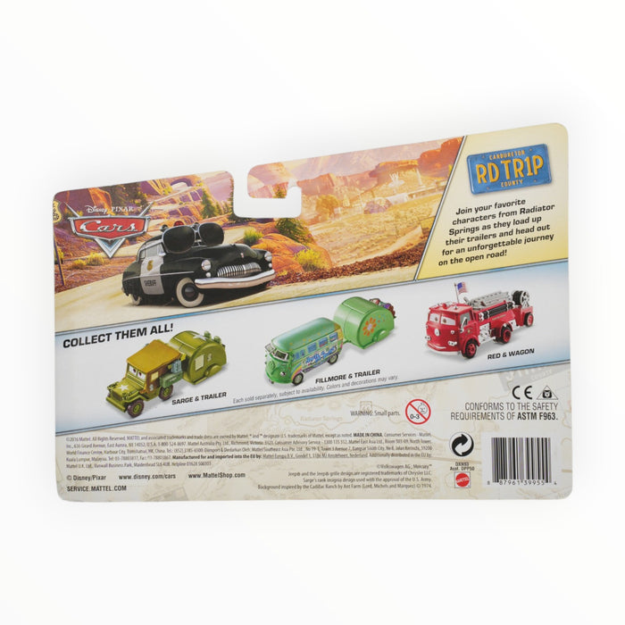 Disney Pixar Cars Sheriff & Trailer - RDTR1P (2016)