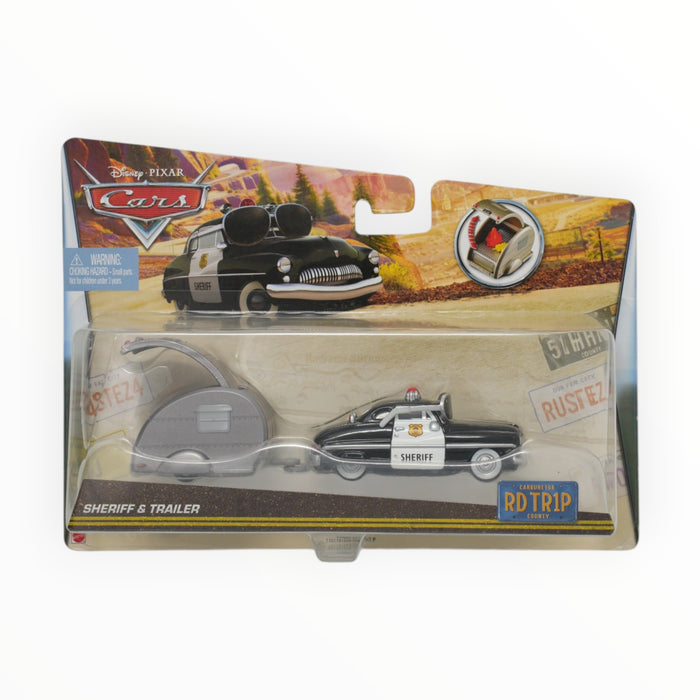 Disney Pixar Cars Sheriff & Trailer - RDTR1P (2016)
