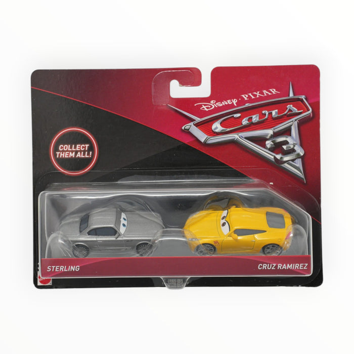 Disney Pixar Cars Sterling / Cruz Ramirez - Cars 3: 2-Packs (2017)