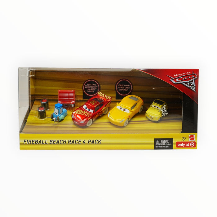 Disney Pixar Cars Fireball Beach Race - 4-Packs (2017)