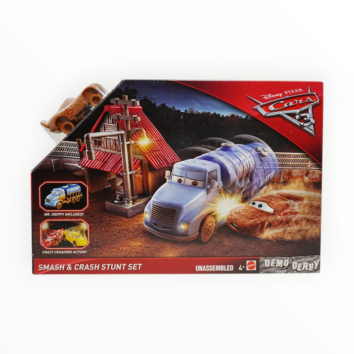Disney Pixar Cars Demo Derby Smash & Crash Stunt Set - Crazy 8 Crashers (2017)