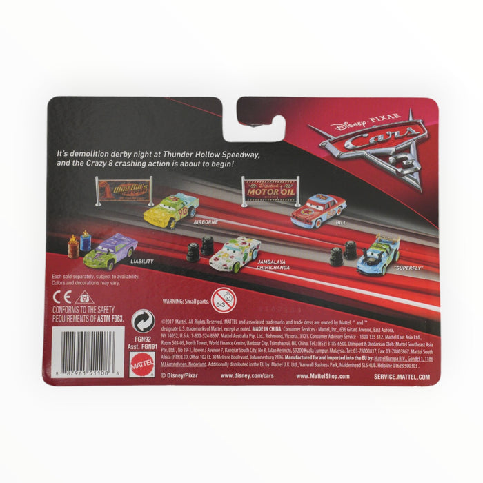 Disney Pixar Cars Lightning McQueen as Chester Whipplefilter - Demo Derby (2017)