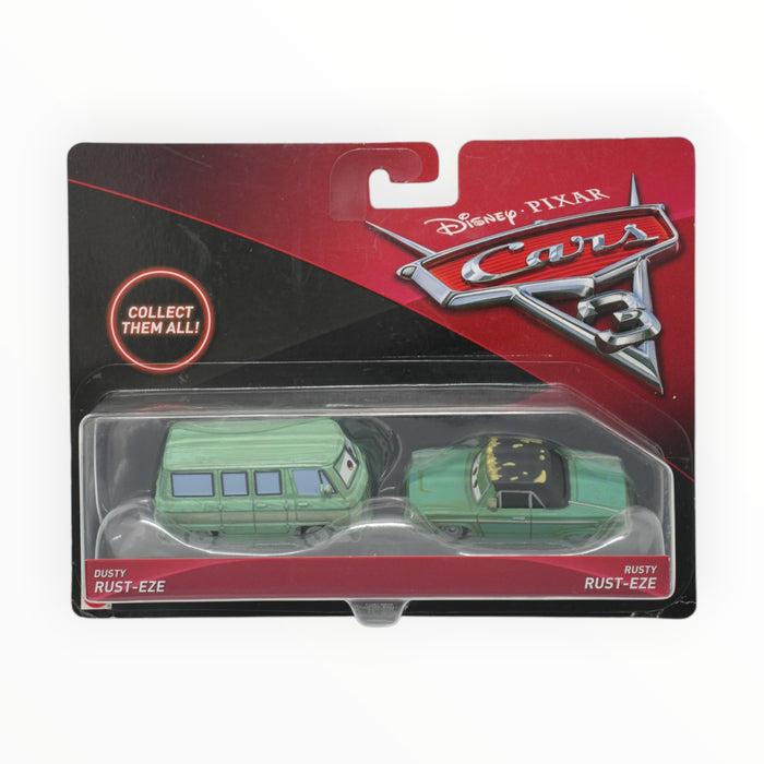 Disney Pixar Cars Dusty Rust-eze / Rusty Rust-eze - Cars 3: 2-Packs (2017)