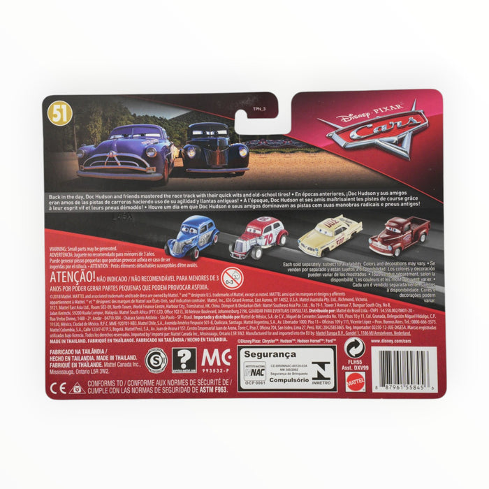 Disney Pixar Cars Dirt Track Fabulous Hudson Hornet / Jet Robinson - Mainline: 2-Packs (2019)