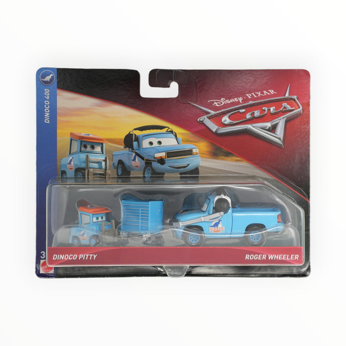 Disney Pixar Cars Dinoco Pitty / Roger Wheeler - Mainline: 2-Packs