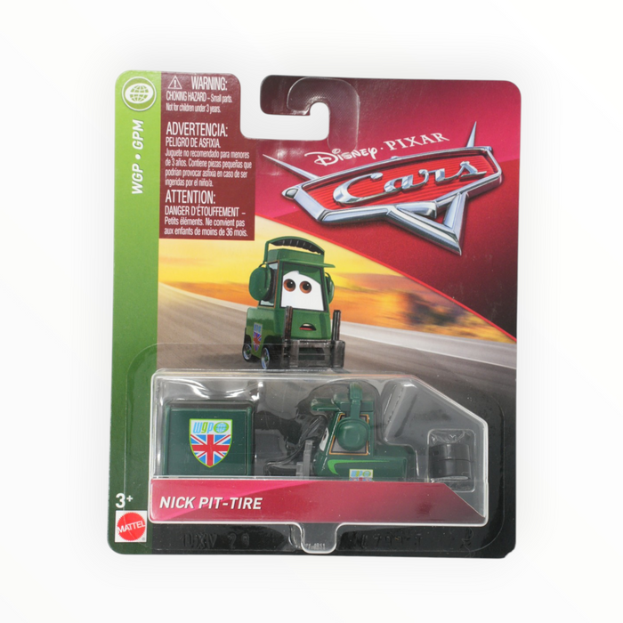 Disney Pixar Cars Nick Pit-Tire - Mainline (2019)