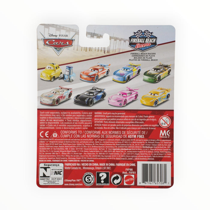 Disney Pixar Cars Lightning McQueen - Fireball Beach Racers (2018)