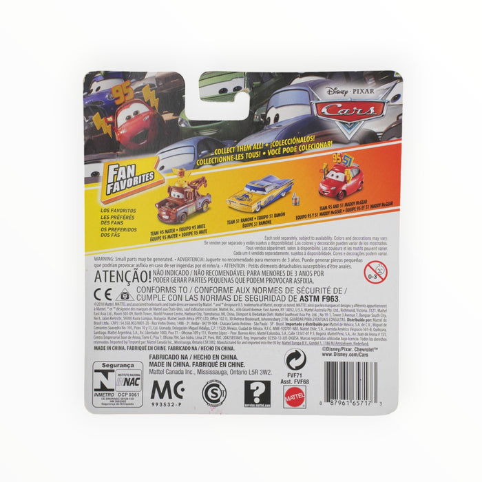 Disney Pixar Cars Dinoco Cruz Ramirez with Tool Cart - Fan Favorites (2019)