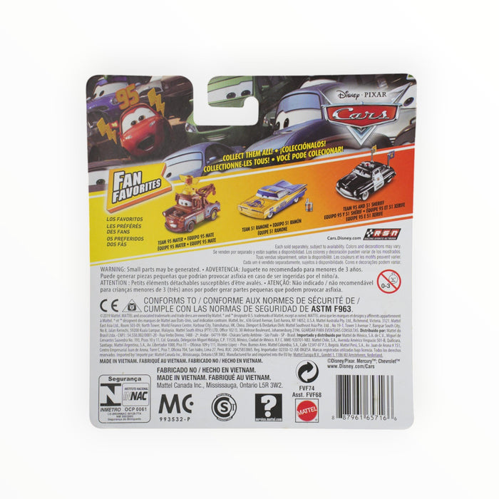 Disney Pixar Cars Team 95 and 51 Flo - Fan Favorites (2019)