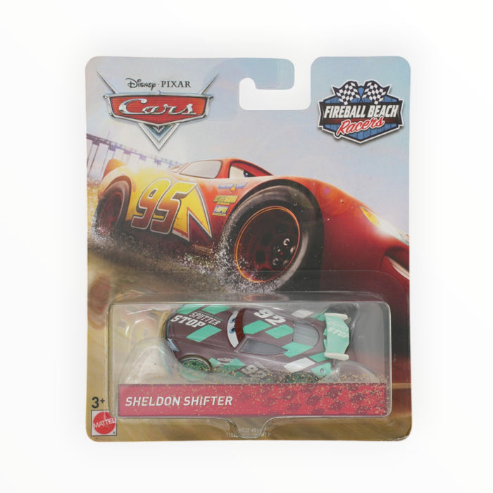 Disney Pixar Cars Sheldon Shifter - Fireball Beach Racers (2018)
