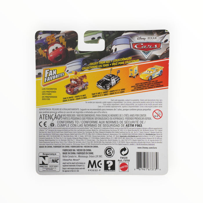 Disney Pixar Cars Team 95 Sarge - Fan Favorites (2019)