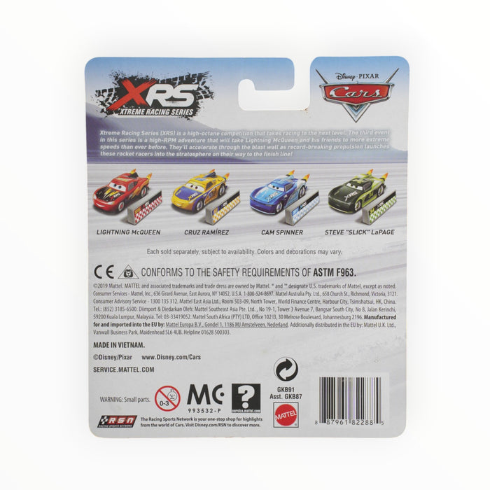 Disney Pixar Cars Barry DePedal with Blast Wall - Rocket Racing (2020)