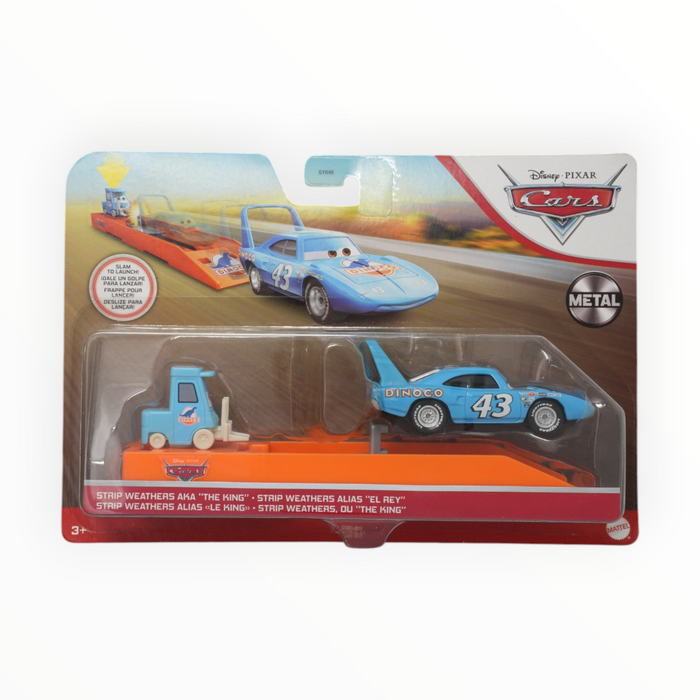 Disney Pixar Cars Strip Weathers aka "The King" - Vehicle Launchers (2021)