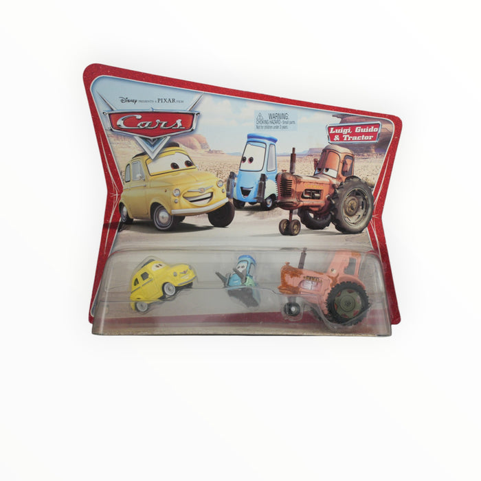 Disney Pixar Cars Luigi, Guido & Tractor - Movie Moments (2006)
