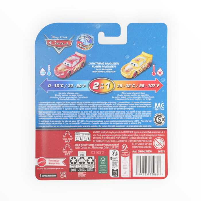 Disney Pixar Cars Lightning McQueen - Color Changers (2025)