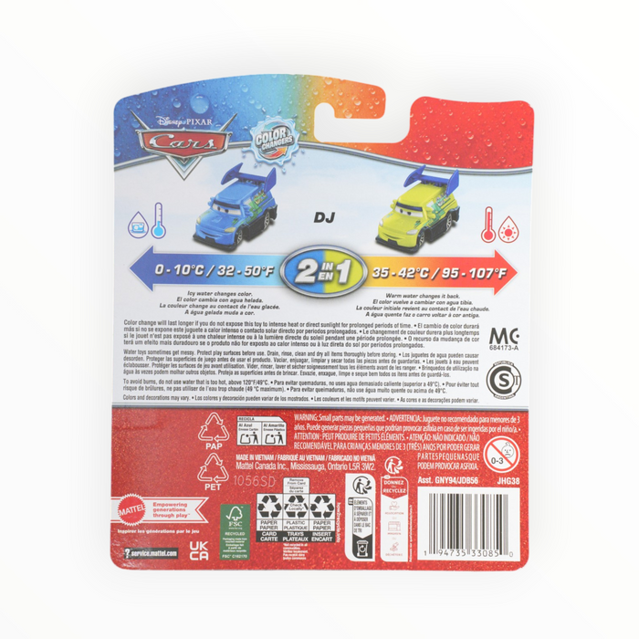 Disney Pixar Cars DJ - Color Changers (2025)