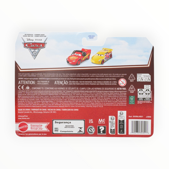 Disney Pixar Cars Headset Crew Chief Lightning McQueen / Rusteze Cruz Ramirez - Mainline: 2-Packs (2026)