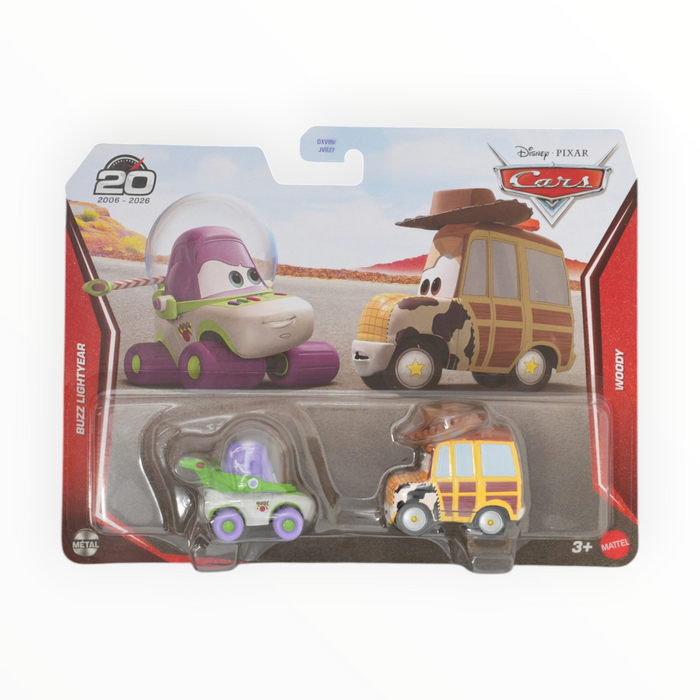 Disney Pixar Cars Buzz Lightyear / Woody - Mainline: 2-Packs (2026)