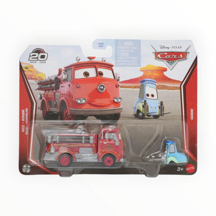 Disney Pixar Cars Guido / Red - Mainline: 2-Packs (2026)