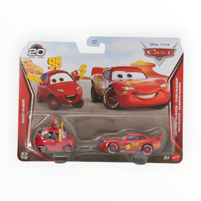 Disney Pixar Cars Lightning McQueen / Maddy McGear - Mainline: 2-Packs (2026)