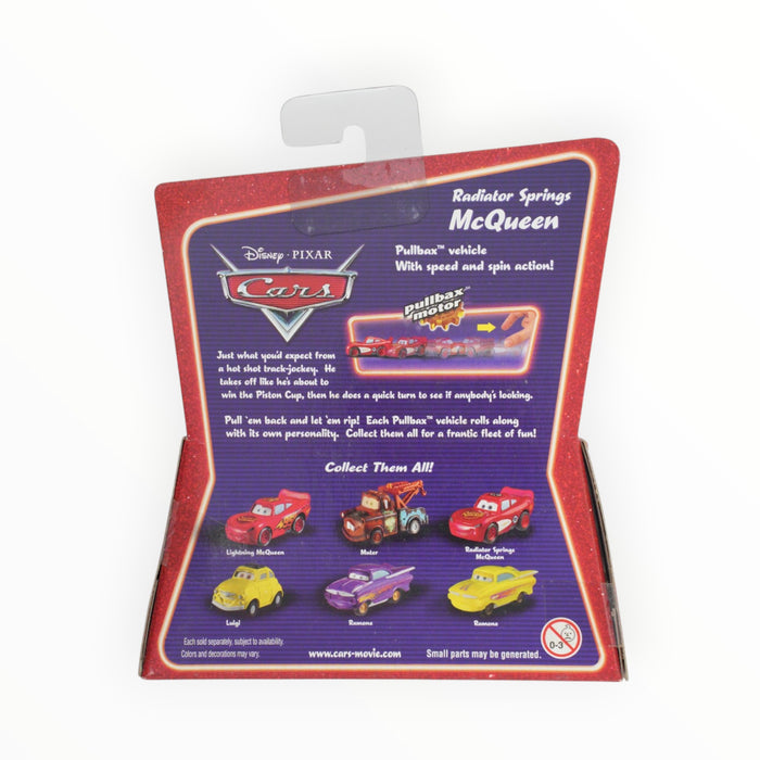 Disney Pixar Cars Radiator Springs McQueen - Pullbax (2007)