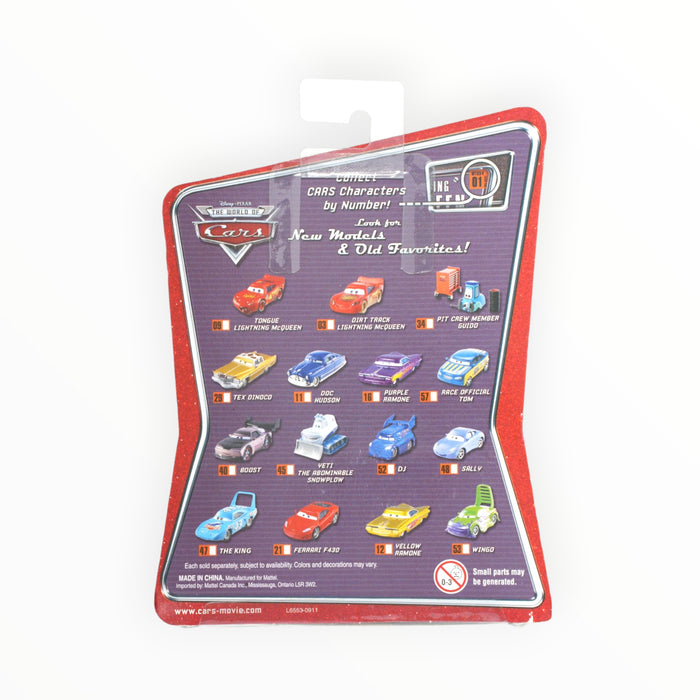 Disney Pixar Cars Tongue Lightning McQueen - Mainline (2008) #9
