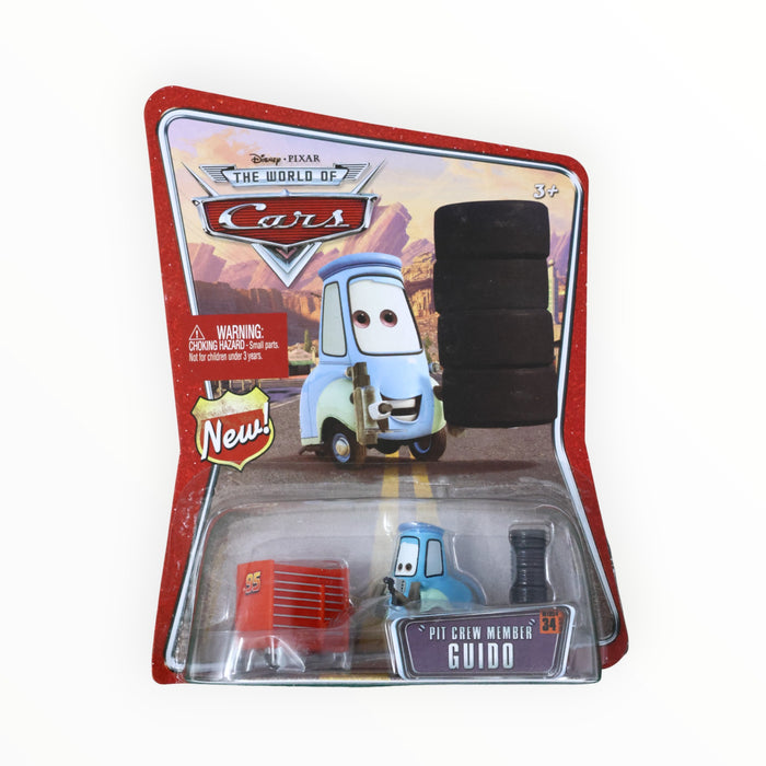 Disney Pixar Cars Pit Crew Member Guido - Mainline (2008) #34