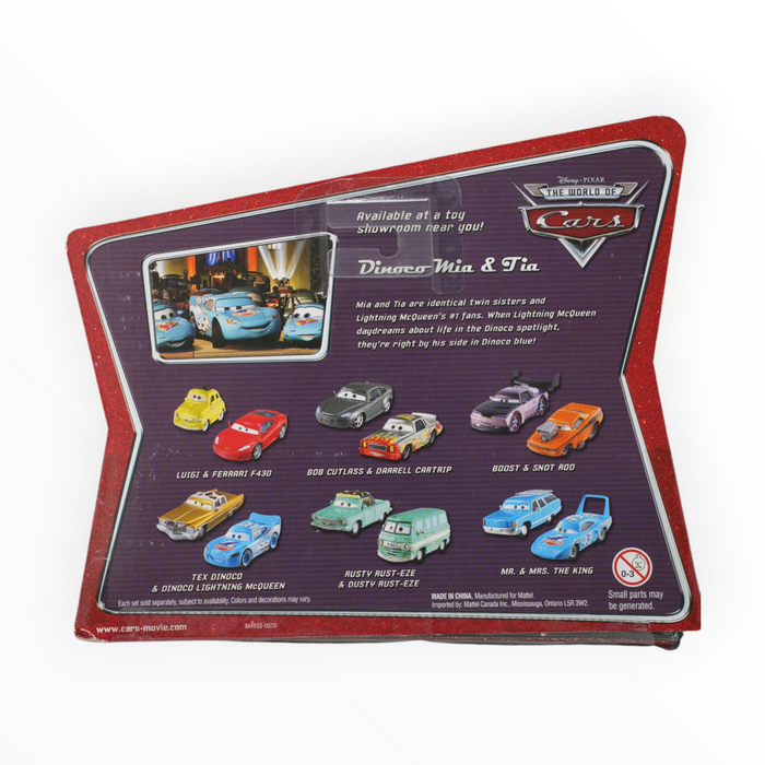 Disney Pixar Cars Dinoco Mia / Dinoco Tia - Movie Moments (2008)