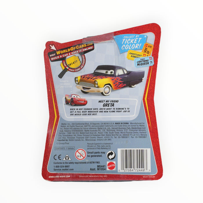 Disney Pixar Cars Damaged King - Mainline (2009) #82