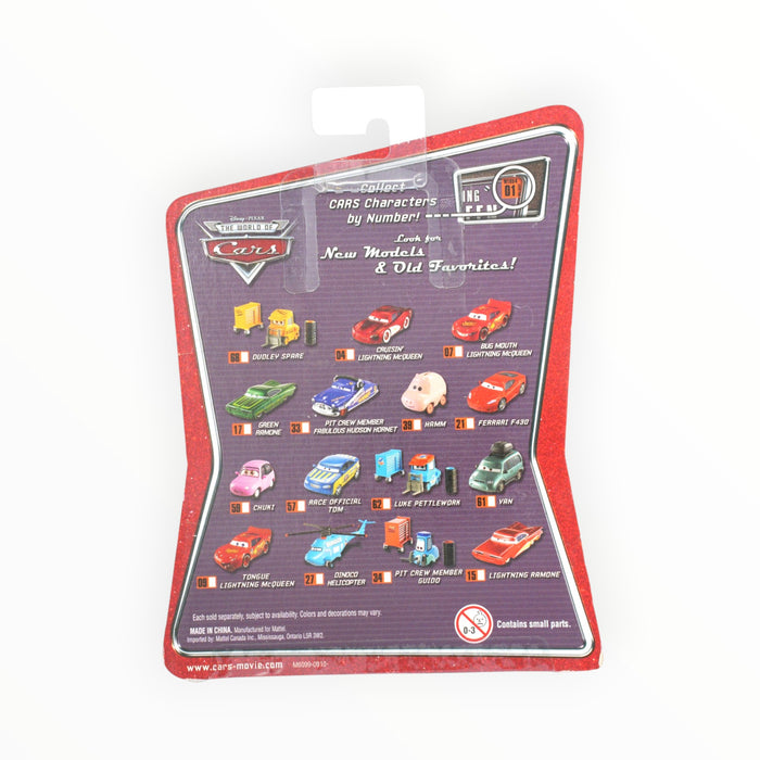Disney Pixar Cars Luke Pettlework - Mainline (2008) #62