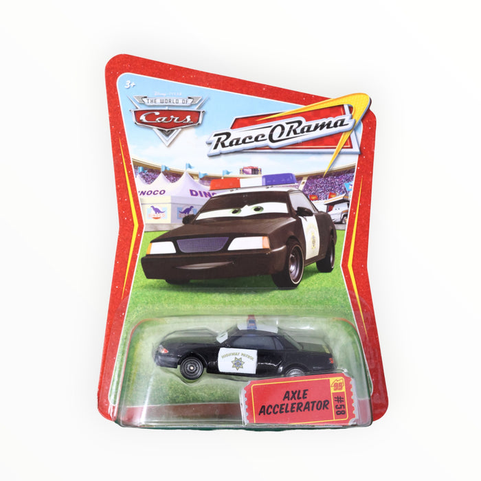 Disney Pixar Cars Axle Accelerator - Mainline (2009) #58